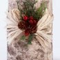 34882 Birch Bark Pillar Candle