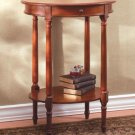 35040 Wood Oval Occasional Table