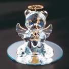 35070 April Glass Angel Bear