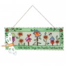 35124 Matthew 19 26 Glass Plaque