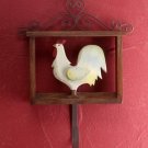 35113 Folk Art Rooster With Hook