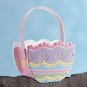 35116 Painted Egg-Shaped Basket
