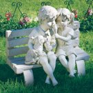 35385 Garden Statue Bench
