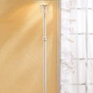 35648 Green Shade White Floor Lamp