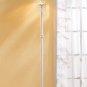 35648 Green Shade White Floor Lamp