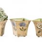 35630 Nested Rose Tin Pots