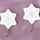 35709 Venetian Glass Plaque with Hooks