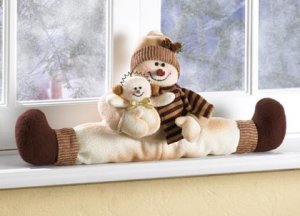 35710 Snowman Window Ornament