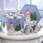 35765 1 Dozen Snowman Ball Ornaments