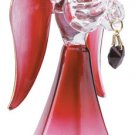 30815 Glass Angel With January Birthstone