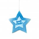 36828 Star Puffy Mesh Hangup Decor