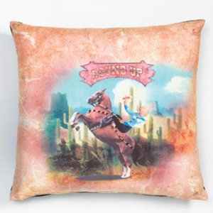 36781 Sublimated Art Pillow -Rodeo