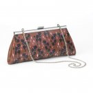 36862 Poodle Skinny Brown Clutch