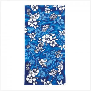36018 Beach Towel Blue Hyacinth