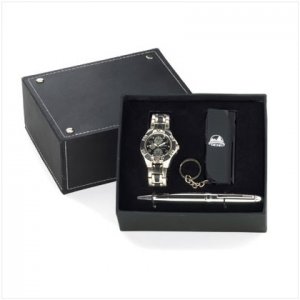 36468 Watch Pen Keychain Set