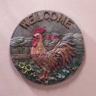 33233 Rooster Garden Plaque