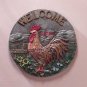 33233 Rooster Garden Plaque