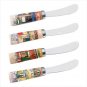 35805 4 PC. FRENCH CAFE' SPREADERS