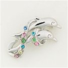 36903 Double Dolphins Pin