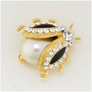 36900 Gold Plated Bumblebee Pin