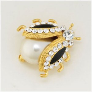 36900 Gold Plated Bumblebee Pin
