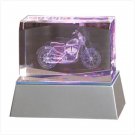 36368 Lighted Motorcycle Cube