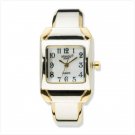 36580 Two-Tone Cuff Bracelet Watch