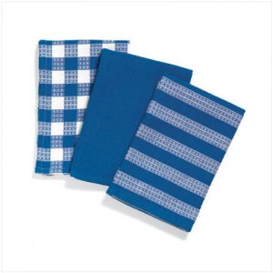 36500 Blue & White Kitchen Towels