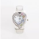 36797 Sparkling Heart Cuff Watch