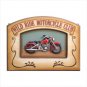 36686 Wild Ride Motorcycle Plaque