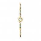 36806 Colorful Crystals and Gold Lady's Watch