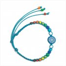 36906 Blue Flower Friendship Bracelet