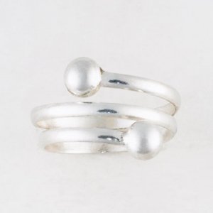 36913 Spiral Toe Ring