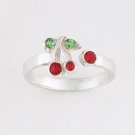 36922 Cherries Toe Ring