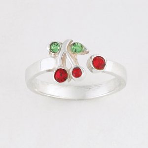 36922 Cherries Toe Ring
