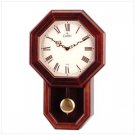 35841   WOOD WALL CLOCK WITH PENDULUM