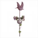 34345 Hummingbird Weathervane With Gazing Ball