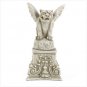 27072 Alabastrite Gargoyle On Pedestal