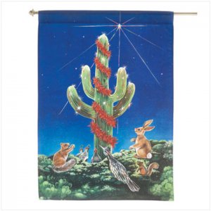 90020 Saguaro Night Light Flag