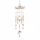 34364 Hummingbird Welcome Windchime