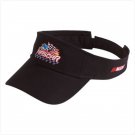 34347 Black Nascar Visor Cap