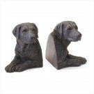36987 Black Lab Bookends