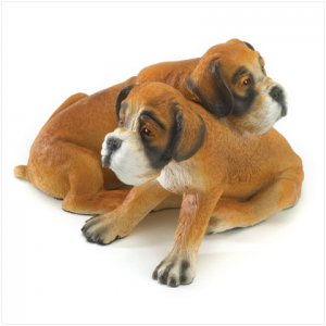 36995 Boxer Puppy Figurine