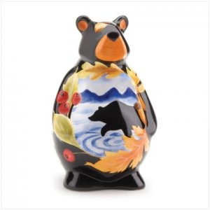 37005 Ceramic Bear Bank