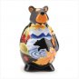 37005 Ceramic Bear Bank