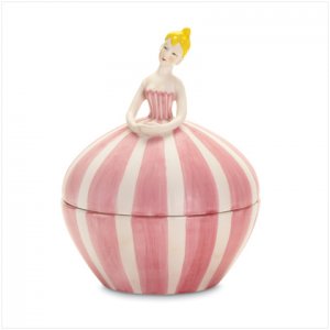 37043 Ballerina Trinket Box