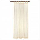 37063 Gold Organza Tab Top Curtain