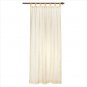37063 Gold Organza Tab Top Curtain