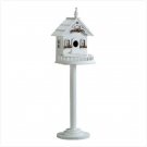 34320 Wood Victorian Birdhouse on Stand