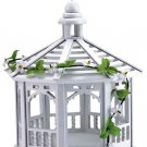 30209 White Gazebo Bird Feeder